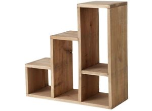 4066076293612 - Boltze Gruppe - Stehregal aus Holz dusk chinesische Spießtanne mehrstöckig 38 x 38 cm 4066076293612 - Boltze Gruppe - Stehregal aus Holz dusk chinesische Spießtanne mehrstöckig 38 x 38 cm