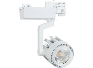 8445044096961 - Ledkia - LED-Strahler Dora 30W Weiß für 3-Phasenstromschienen Warmes Weiß 2700K 36º