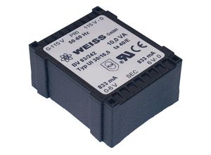 4016138440096 - Weiss Elektrotechnik - 83 248 Printtransformator 1 x 230 v 2 x 21 v ac 10 va 238 mA