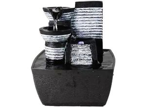 4260581813963 - - Zimmerbrunnen mit Pumpe und weißem Licht-MYW53132-41 4260581813963 - - Zimmerbrunnen mit Pumpe und weißem Licht-MYW53132-41