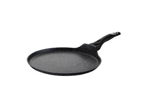 4252021327956 - Pfannkuchen Pfanne Anti Haft ø28cm Induktion kratzfest Marmor schwarz - Cheffinger