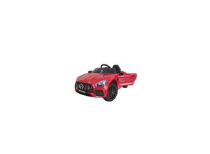 4252021384799 - Cofi 1453 - Kinderfahrzeug - Elektro Auto Mercedes amg gt - Lizenziert Kinderauto Rot