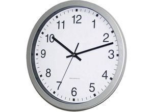 4044685500956 - Eurotime - 56831-07 Funk Wanduhr 30 cm x 43 cm Silber