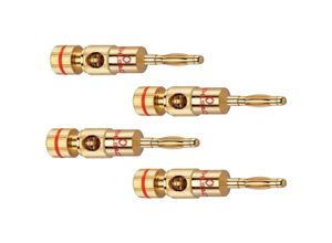 4003635030028 - - Oehlbach 3002 Lautsprecher-Steckverbinder Stecker gerade Polzahl (num) 2 4 St