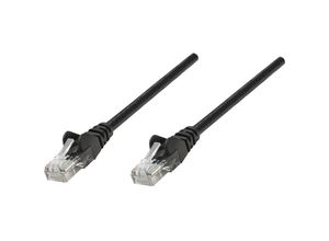 0766623345378 - 345378 RJ45 Netzwerkkabel Patchkabel cat 5e u utp 1000 m Schwarz 1 St - Intellinet