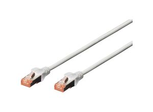 4016032322061 - DK-1644-070 RJ45 Netzwerkkabel Patchkabel cat 6 s ftp 700 m Grau Halogenfrei verdrillte p - Digitus