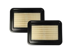 4065705708008 - Vhbw - Set 2x Flachfaltenfilter kompatibel mit Flex vce 44 l ac 44 h ac 33 m ac 33 l mc 33 l ac Staubsauger - Filterelement