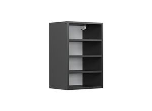 4066731045907 - Regalhängeschrank Küchenschrank Küchenzeile R-Line 40 cm Anthrazit Fächer