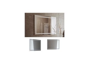 4066731248681 - Badspiegel Viola mit LED-Beleuchtung 80x65cm Spiegel für das Badezimmer