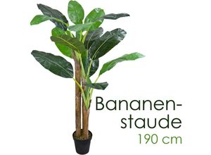 4260360536915 - Bananenbaum Bananenstaude Kunstpflanze Künstliche Pflanze 190 cm Kunstblume Innendekoration Kunst Pflanze wie echt im Topf Decovego 4260360536915 - Bananenbaum Bananenstaude Kunstpflanze Künstliche Pflanze 190 cm Kunstblume Innendekoration Kunst Pflanze wie echt im Topf Decovego