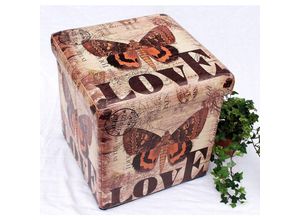8400000820233 - Dandibo - Hocker aus Kunstleder Sitzhocker 2023 Aufbewahrungsbox 40 cm Sitzwürfel Truhe 8400000820233 - Dandibo - Hocker aus Kunstleder Sitzhocker 2023 Aufbewahrungsbox 40 cm Sitzwürfel Truhe