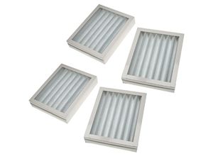 4065705256059 - 4x Filter G4 Ersatz für Paul 524000040 für Lüftungsgerät - Filterset 25 x 20 x 45 cm Weiß - Vhbw