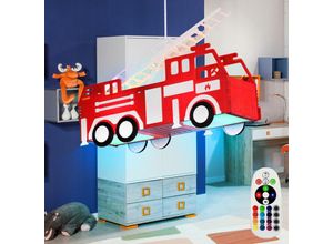 Image of Kinderleuchte Pendellampe Hängeleuchte Deckenleuchte Spielzimmerlampe inkl. led rgb Farbwechsler Lampe mit Fernbedienung