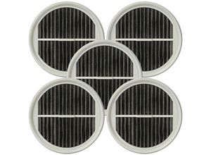 4065705712463 - Vhbw - Filterset 5x Staubsaugerfilter kompatibel mit Xiaomi Roidmi F8 Pro Staubsauger - Schmutzfilter Filtereinheit