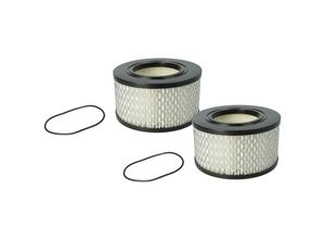 4068201403705 - Vhbw - 2x Staubsaugerfilter kompatibel mit Nilfisk Attix 44-2L ic Mobile 44-2L ic 44-2H ic 44-2M ic Staubsauger - hepa Filter Allergiefilter