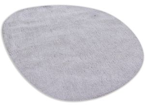 Image of Hochflor-Teppich TOM TAILOR HOME "Shaggy Teppich Cozy" Teppiche Gr. B/L: 135 cm x 200 cm, 25 mm, 1 St., grau Esszimmerteppiche