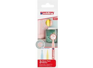 4057305020697 - EDDING 751-3-099 - Glanzlackmarker Set Pastell sortiert 3er Pack