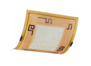 9008606026876 - Eglo - Decken Lampe Ess Zimmer Wand Beleuchtung Leuchte gelb orange Glas Strahler 87318o