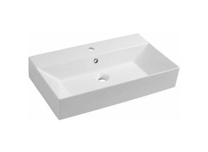 8697687582510 - Sistema - Waschtisch 70x42 cm weiß 10SF50070 - Aqualine