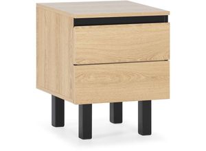 8435487745083 - Nachttisch Molina 2 schubladen eichefarben 8435487745083 - Nachttisch Molina 2 schubladen eichefarben