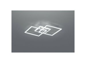 8055303626503 - Iperbriko - Venida Double Square LED-Deckenleuchte aus Aluminium 25 w dimmbar L57 cm Trio-Beleuchtung