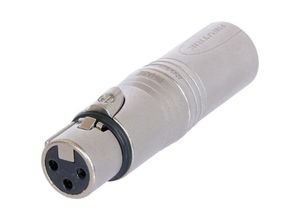 7613187004704 - NA3F5M XLR-Adapter XLR-Buchse - XLR-Stecker 1 St - Neutrik