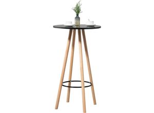 4251756481025 - Stehtisch Livia rund I Bartisch Rund I Bistrotisch Aus Holz