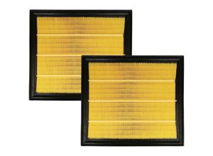 4068201522161 - Vhbw - Set 2x Flachfaltenfilter kompatibel mit Nilfisk Alto Wap SQ850-11 Staubsauger - Filterelement