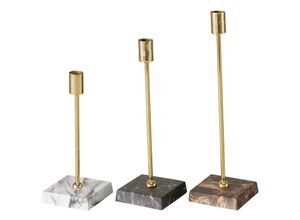 4066076253920 - Boltze Gruppe - Kerzenständer lagro Marmor-Optik 3er-Set 4066076253920 - Boltze Gruppe - Kerzenständer lagro Marmor-Optik 3er-Set