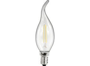 4250967307384 - Mcshine - led Filament Kerzenlampe Windstoß E14 4W 490lm warmweiß klar