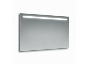 0645656394372 - 100x70 cm Spiegel mit poliertem Rand LED-Streifen - Edmonton