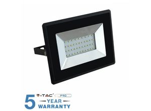 0619660096430 - Vtac - v-tac 10W 20W 30W 50W 100W slim led leuchtturm für aussen IP65-30W cold smd