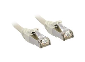 4002888455855 - 45585 RJ45 Netzwerkkabel Patchkabel cat 6 s ftp 500 m Grau mit Rastnasenschutz 1 St - Lindy