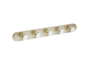 3560232640094 - Atmosphera - Kleiderhaken Marina Holz - gold - H10 cm créateur dintérieur