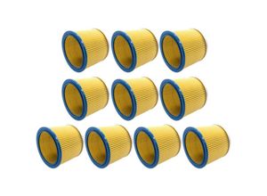 4251970397683 - Trade Shop - 10x Trade-Shop Rund-Filter Lamellenfilter Patrone für Einhell sm 1100 sm 1100 ypl 1250 sm 20 21 30 31 SM-1100 smk 300 E ss 1250 n