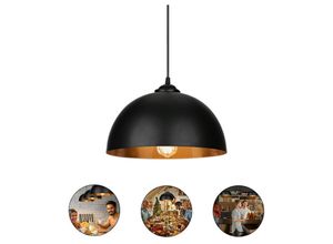 9114681020361 - Vingo - 2x led Pendelleuchte Decken-Lampe Decke Hängelampe Industrial Beleuchtung - schwarz