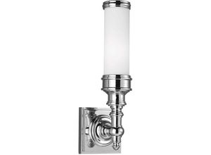 Image of Wandlampe Badezimmerleuchte Lampe LED Flurleuchte IP44 Glas Spiegelleuchte chrom