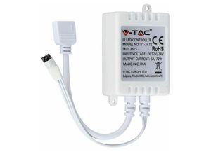 3800157609920 - Vtac - v-tac RGB-LED-Streifensteuerung mit 24-Tasten-Infrarot-Fernbedienung