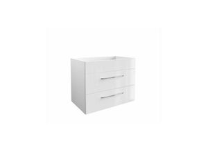 4008033823135 - Waschtisch-Unterbau sceno   Badschrank mit Soft-Close-System   Maße (b x h x t) ca 80 x 655 x 50 cm   hochwertiger Schrank fürs Bad mit 2