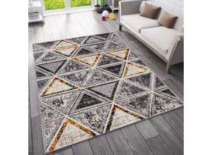 Image of Teppich Wohnzimmer Schlafzimmer Flur Teppich Geometrisches Muster in Bunt,80x150 cm