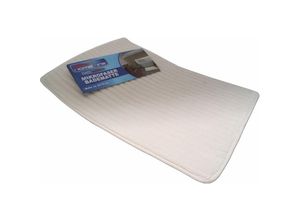 4052304170800 - Posten Börse - Mikrofaser Badematte Weiss 50 x 70 cm Badezimmerteppich - weiss