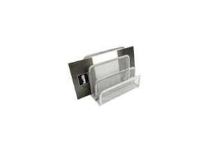 4012086091731 - - Briefständer the mail network 14 x 105 x 75 cm (b x h x t) Metall silber 3 Fächer