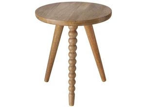 4066076260072 - Boltze Gruppe - Beistelltisch bulego Mangoholz ø 35 cm