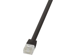 4052792024449 - LogiLink CF2093U RJ45 Netzwerkkabel Patchkabel CAT 6 U UTP 1000 m Schwarz hochflexibel 1 St