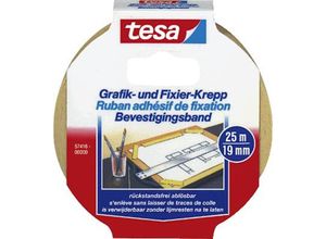 4042448051462 - Grafik- und Fixier-Kreppband 57416-00000 19mm x 25m beige ablösbar 25 Meter