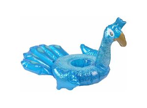 4251699813310 - Getränkehalter aufblasbar Becherhalter Dosenhalter Glashalter Pool Party - Pfau - Bestway