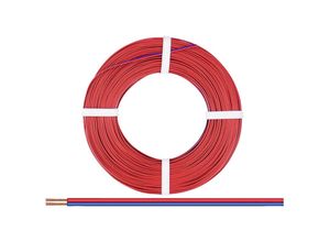 4014991242925 - 250-02-25 Litze 2 x 050 mm² Rot Blau 25 m - Donau Elektronik