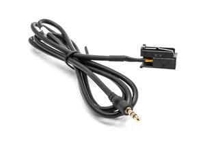 4251574656056 - vhbw AUX Line In Adapter Kabel KFZ Radio kompatibel mit Ford ab Bj 2005 Focus Mk2 Auto Fahrzeug