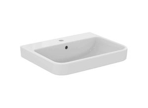 8014140503699 - ILife b - Waschtisch 60x48 cm mit Überlauf mit Hahnloch weiß T460701 - Ideal Standard