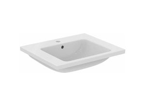 8014140485995 - ILife b - Möbelwaschtisch 61x51 cm mit Überlauf mit Hahnloch weiß T460501 - Ideal Standard